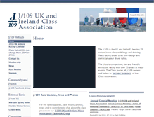 Tablet Screenshot of j109.org.uk